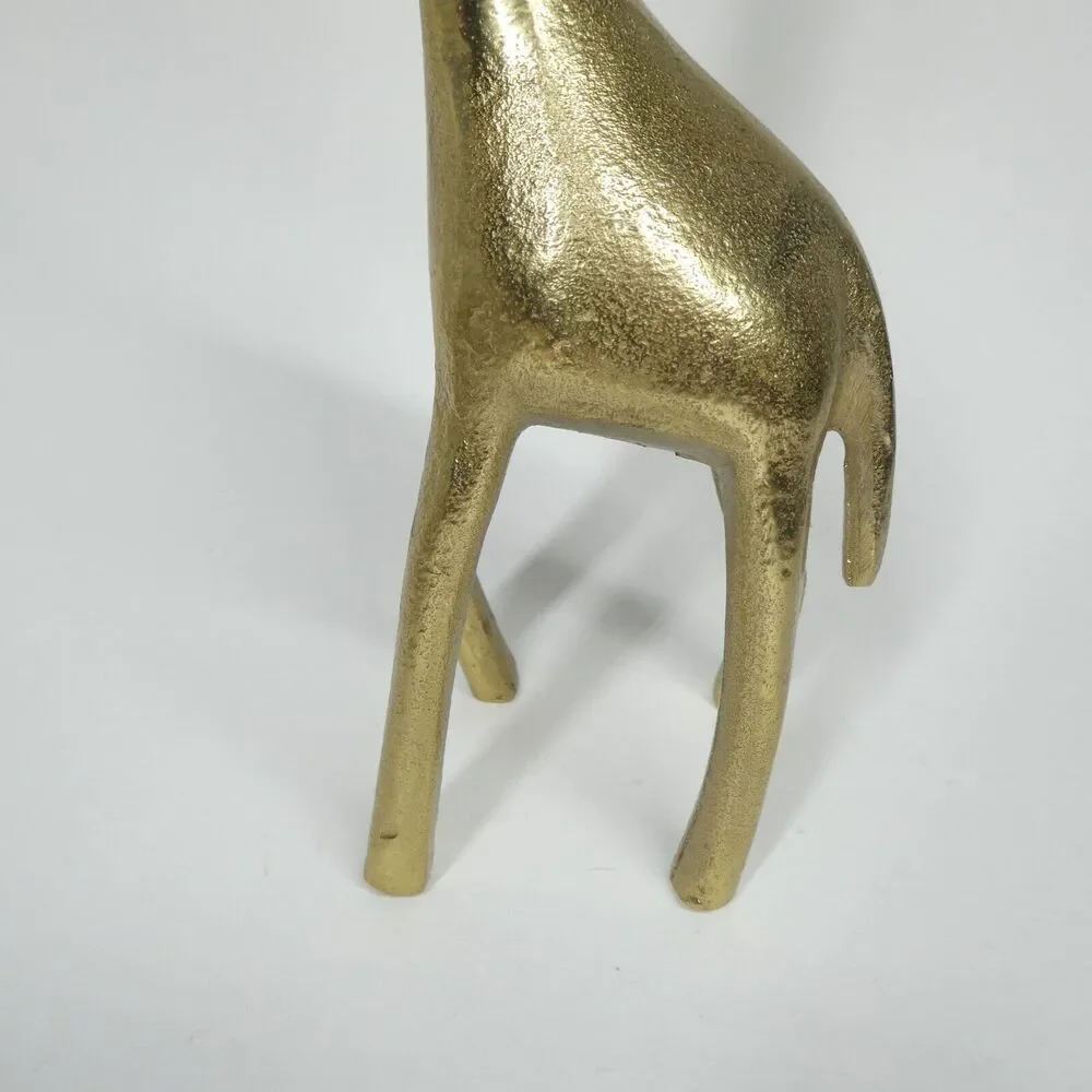 Brass Giraffe Figurine 9